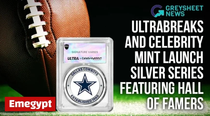Silver Series Launched by UltraBreaks and Celebrity Mint with Hall of Famers