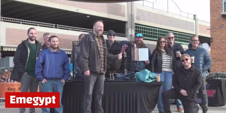 Rapid City Pardons Turkey Chris Farley in Thanksgiving Tradition