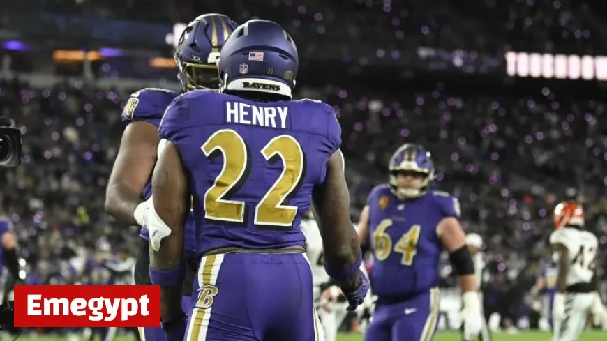 Derrick Henry Missing: Ravens RB Disappears in Week 13’s Second Quarter