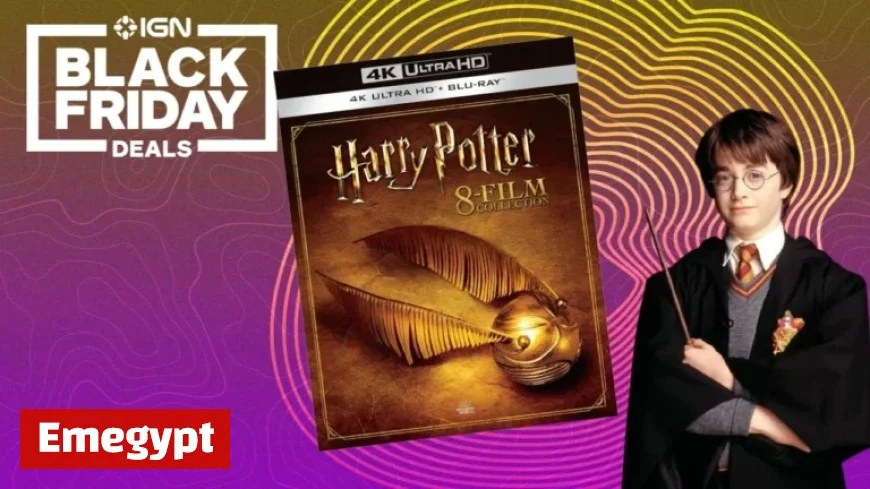 Harry Potter 4K UHD 8-Film Collection Discounted to $67.99 on Amazon Black Friday