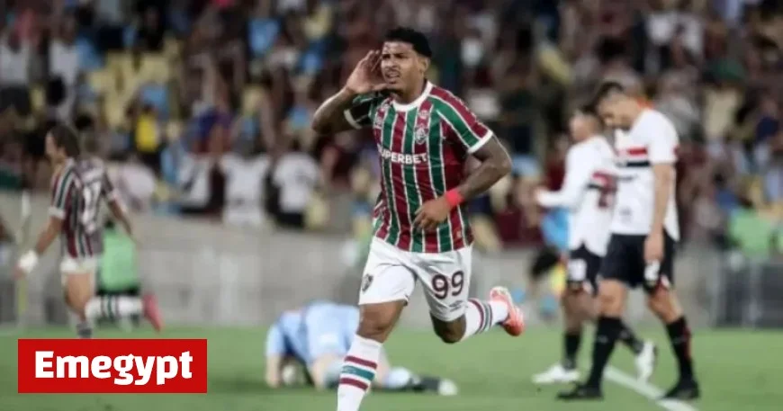 John Kennedy Ends Goal Drought with Fluminense Celebration