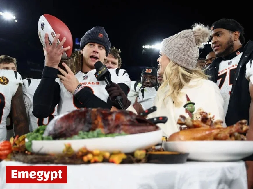 Burrow and Defense Power Bengals to Thanksgiving Night Victory Over Ravens