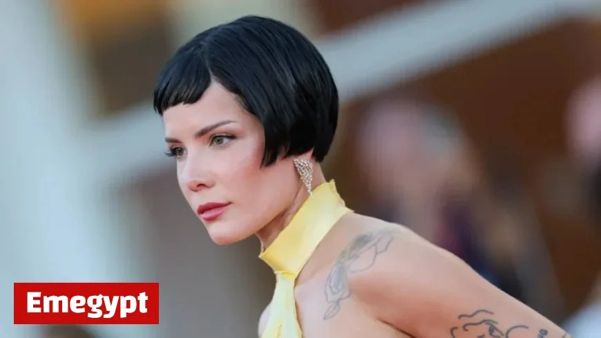 Halsey Revives Summer Vibes with Stunning Pastel Poolside Vacation Look