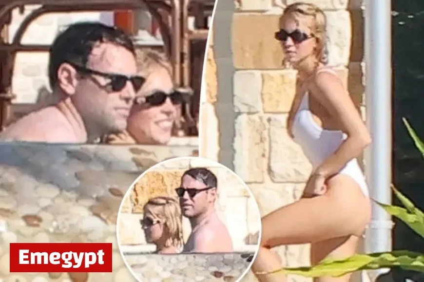 Sydney Sweeney Enjoys Poolside Moment with Scooter Braun in Florida