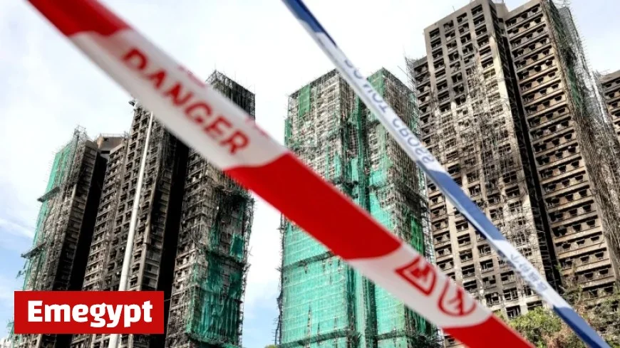 Live Update: Hong Kong Tower Block Fire Probe Leads to More Arrests as Search for Missing Halted