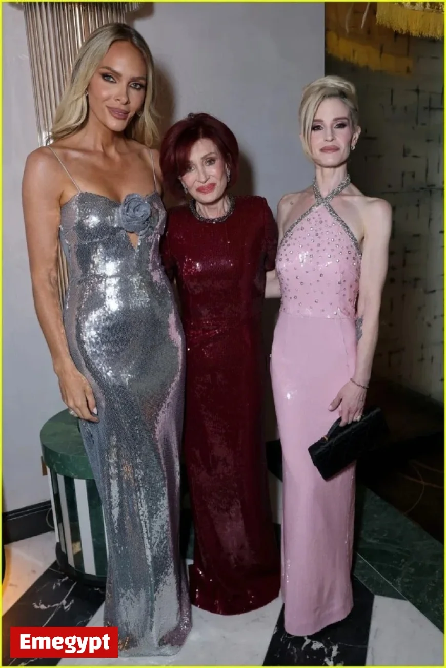 Sharon and Kelly Osbourne Make Red Carpet Return after Ozzy’s Passing