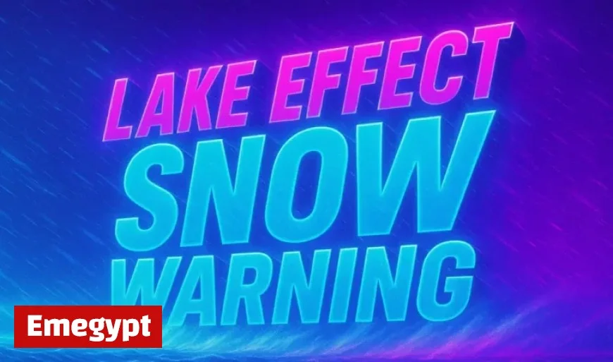 Adirondacks Braces for Lake Effect Snow Warning Lasting Until 7AM Saturday