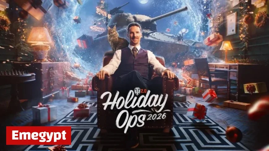 Benedict Cumberbatch Leads the Charge in World of Tanks Holiday Ops Event