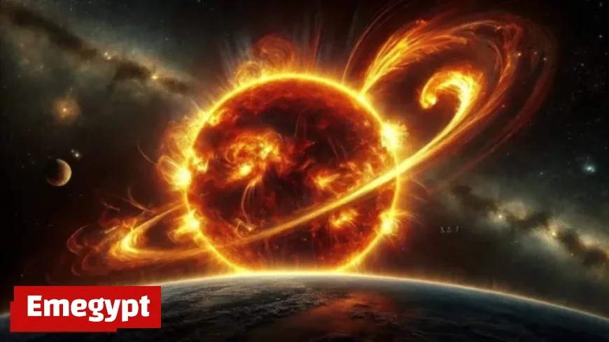 U.S. Alerts on Space Weather Following M5.9 Solar Flare Detection