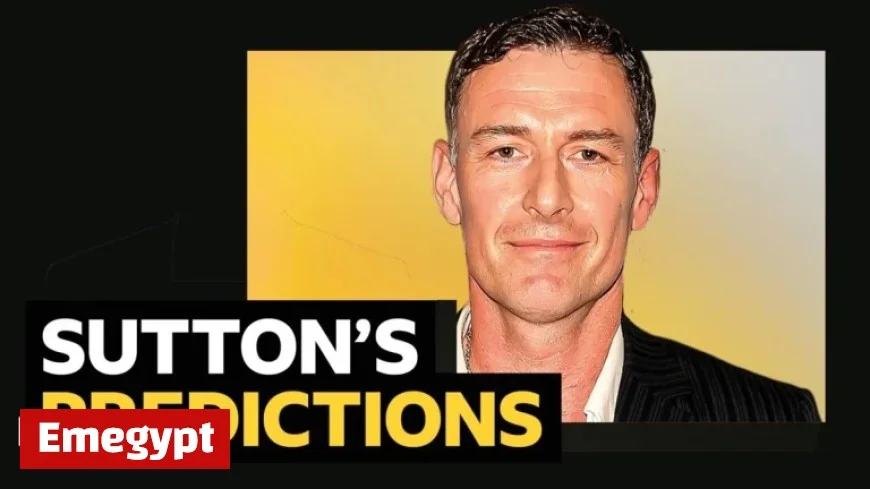 Chris Sutton Predicts Outcome of Exciting Man City vs Leeds Premier League Clash