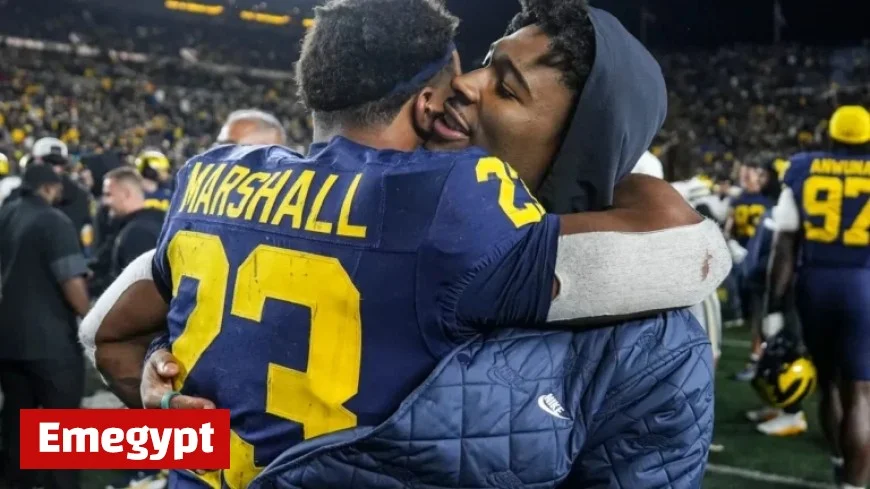 Michigan RBs Justice Haynes, Jordan Marshall Injury Updates vs OSU