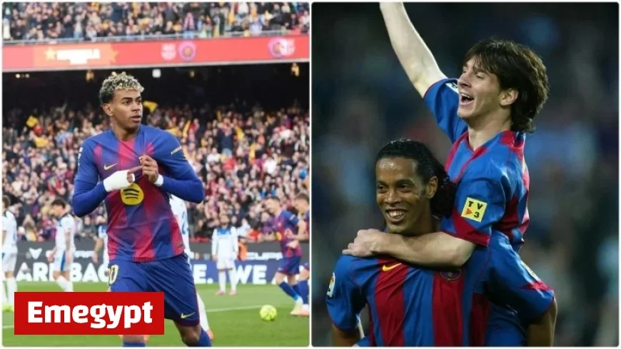 Lamine Scores in Third Match While Messi Debuted at Camp Nou in His Fifth Appearance