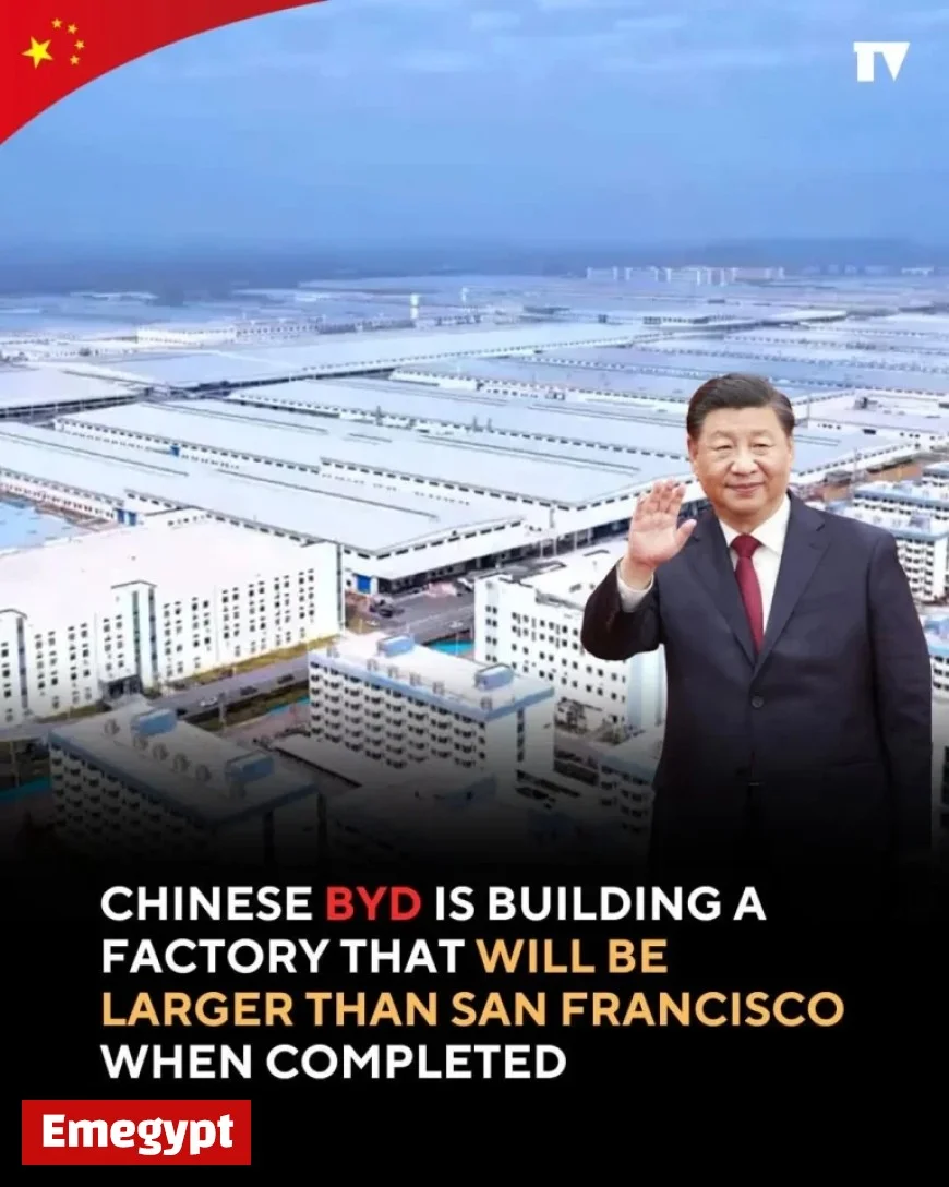 China’s BYD Constructing Massive Factory Exceeding San Francisco’s Size: What It Really Means