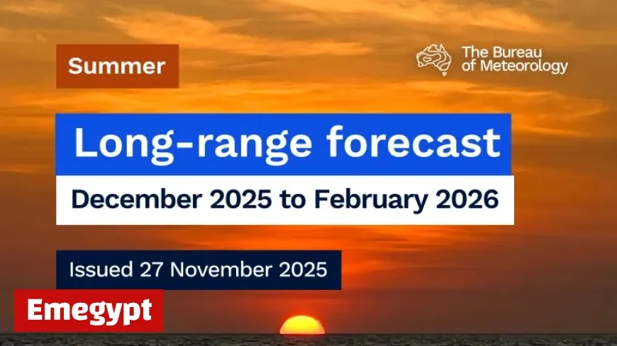 2025-2026 Summer Forecast: What to Expect from December to February