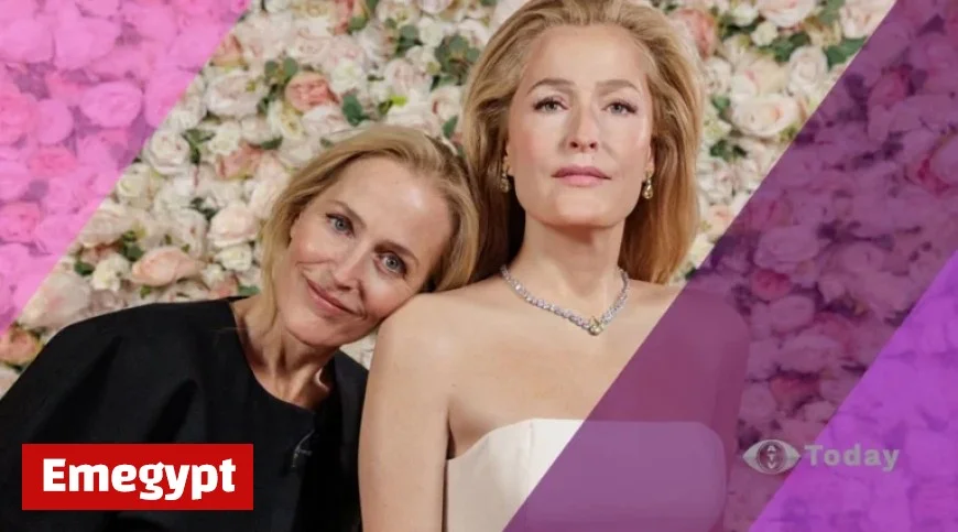 Gillian Anderson Unveils Her Lifelike Wax Figure at Madame Tussauds