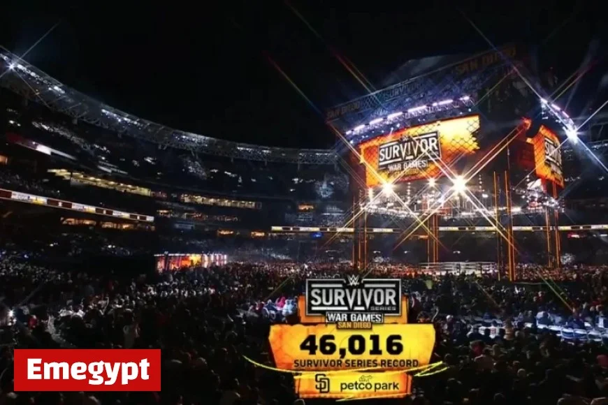 WWE Shatters Records with 46016 Fans Attending Survivor Series Event