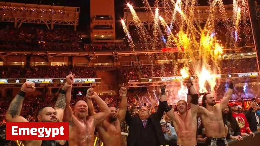 Mysterious Figure Aids Brock Lesnar Bron Breakker Bronson Reed Drew McIntyre and Logan Paul in WWE Survivor Series Men’s Wargames Victory