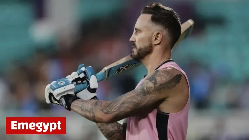 Faf du Plessis Chooses PSL Over IPL 2026 Auction in Surprise Move