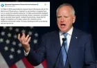 Minnesota Workers Blame Gov. Tim Walz for $1B Fraud Crisis