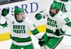 Zellers’ Overtime Goal Seals UND’s Series Sweep Victory