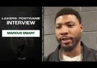 Marcus Smart Shares Insights in Postgame Interview After Celtics vs Lakers Clash