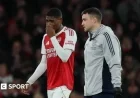 Cristhian Mosquera Injury Update Arsenal Defender Faces Six-Week Sideline Due to Ankle Injury