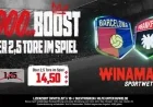 Boost Your Bets with Winamax: 14.50 Odds for Over 2.5 Goals in Barcelona vs Eintracht Match