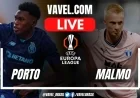 Live Score Updates for Porto vs Malmo in UEFA Europa League Match