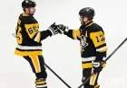Photo Capture: Bryan Rust Celebrates Epic Goal for Penguins