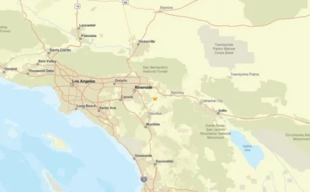 2.0 Magnitude Earthquake Detected Near Calimesa, CA on Nov. 30