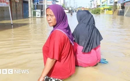 Indonesia Floods: Urgent Search for Food as Death Toll Hits 442