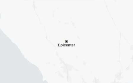 Thanksgiving Morning Quakes Rattle Northern California