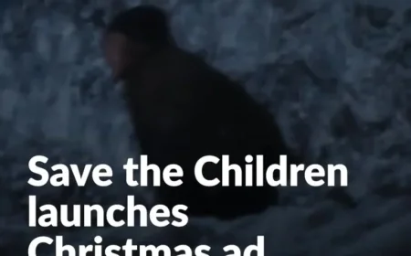 Save the Children Launches New Christmas Advertisement