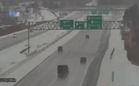 Snow and High Winds Hit Michigan, Creating Hazardous Road Conditions