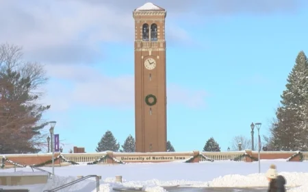 Winter Storm Forces UNI to Cancel Monday Classes