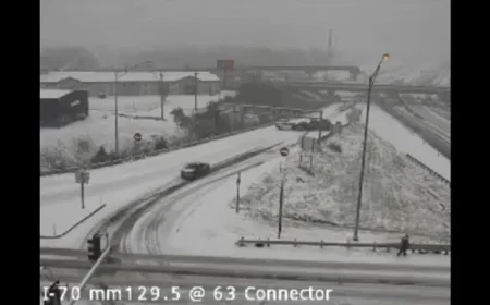 Snowstorms Disrupt Mid-Missouri Roads