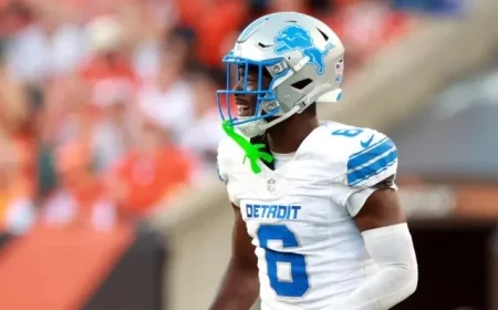 Detroit Lions Move Terrion Arnold to Injured Reserve