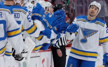 Bet on Jordan Kyrou as Anytime Goalscorer: Blues vs. Ducks at +190