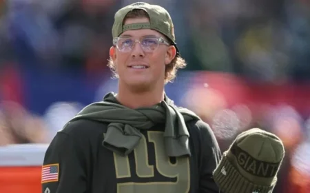 Kara Dart Shares Throwback Before Jaxson Dart’s Giants Comeback