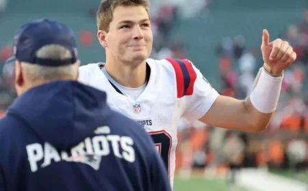 Drake Maye Addresses Criticism from Giants Linebacker Brian Burns