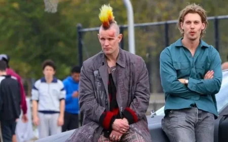 Matt Smith and Austin Butler Sport Mohawks in ‘Caught Stealing’