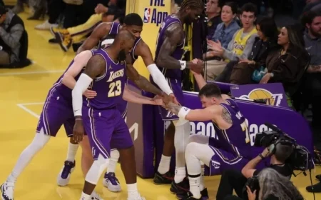 Lakers, Reaves Display Solid Performance in NBA Cup Win Over Mavericks