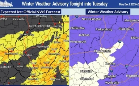 West Virginia Braces for Intense Winter Weather in Next 24 Hours