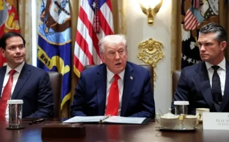 Trump to Discuss Venezuela with Rubio, Hegseth, Top Aides