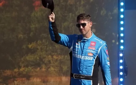 Denny Hamlin Testifies in Tears at NASCAR Antitrust Trial Witness Stand