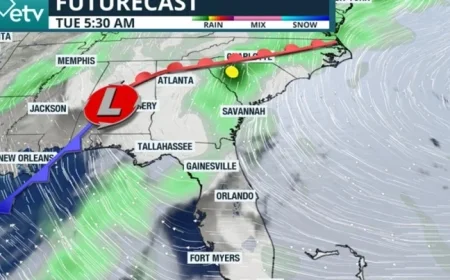 Record-Breaking Rainfall Set to Hit South Carolina