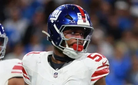 Abdul Carter Benched and Missing First Quarter in Monday Night’s Game