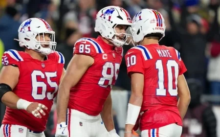 Drake Maye Shines in Monday Night Debut Fueling Patriots Victory