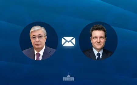 President Tokayev Extends Congratulations to Nicușor Dan for Romania’s Great Union Day Celebration