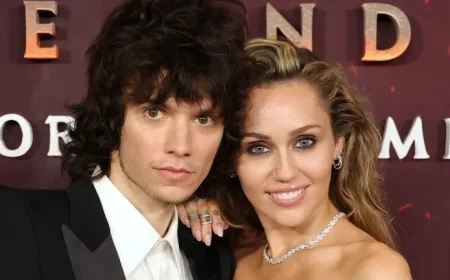 Miley Cyrus Sparks Engagement Speculation with Stunning Diamond Ring in Rare Outing with Boyfriend Maxx Morando